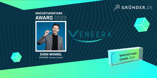 Veneera™ erhält den wachstumsstark Award 2023